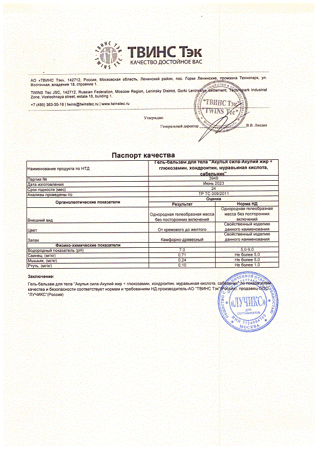 Паспорт №062023